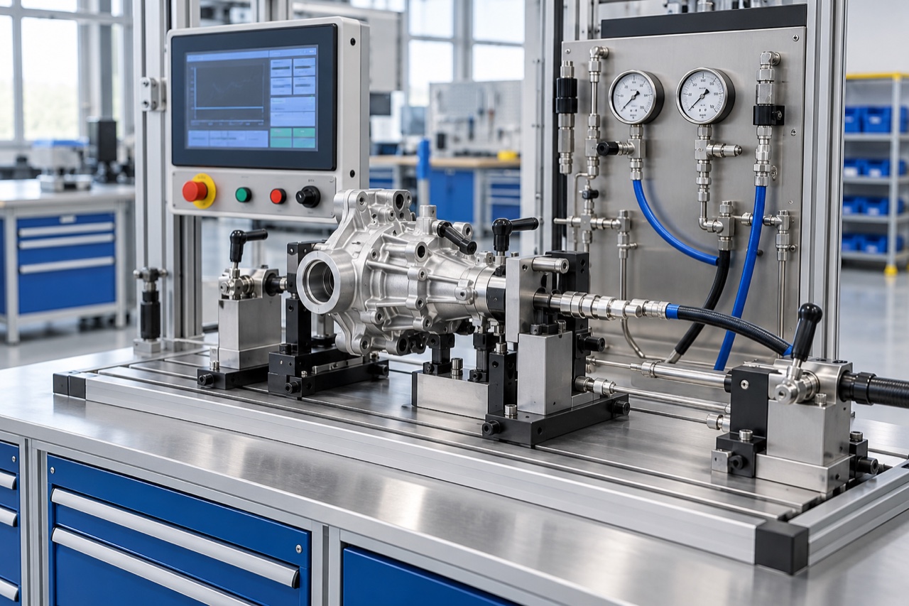 Precision functional testing equipment and fixture